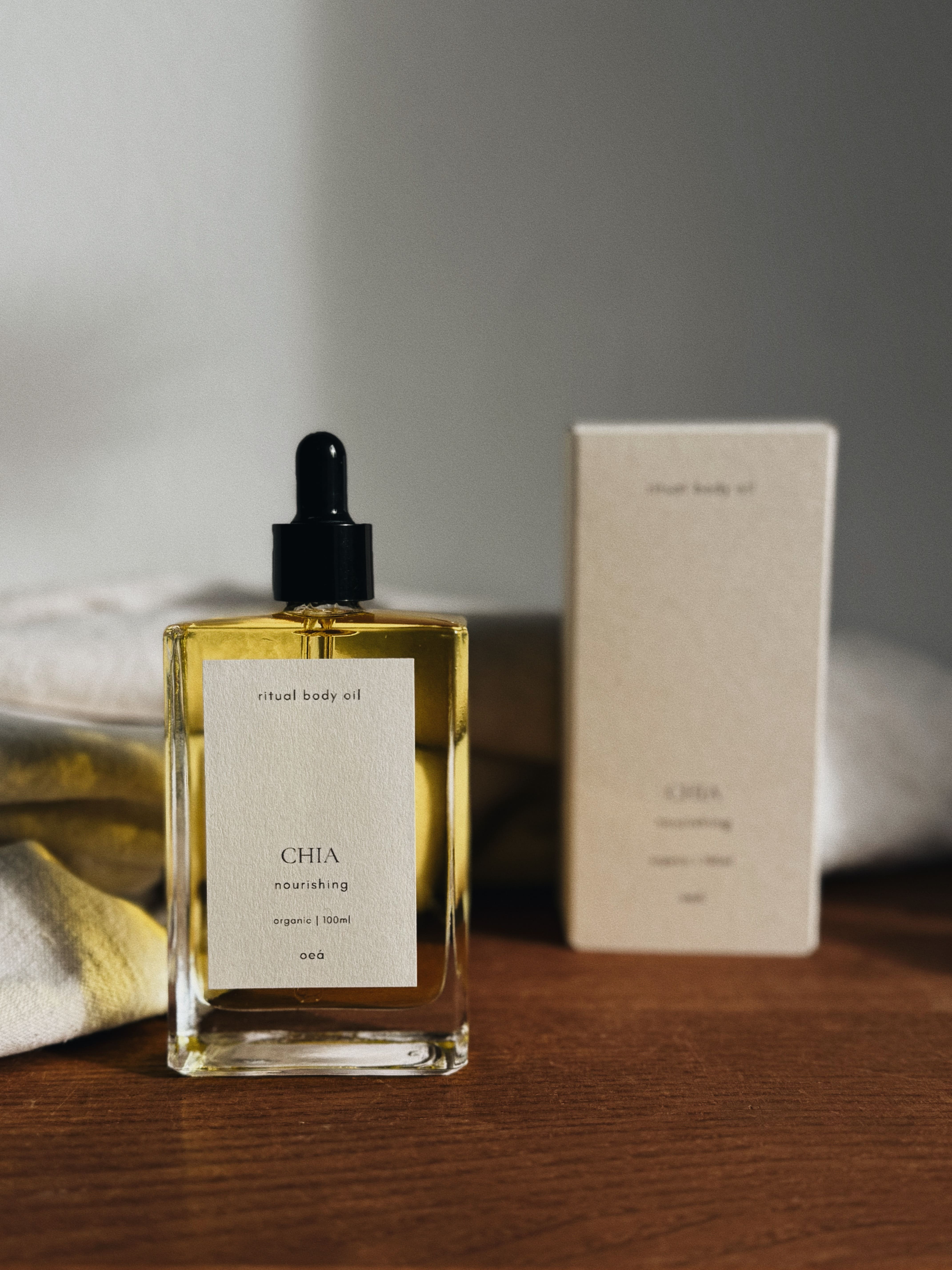 CHIA Ritual Body Oil – Körperöl mit Chia, Pflaumenkern & Vanille