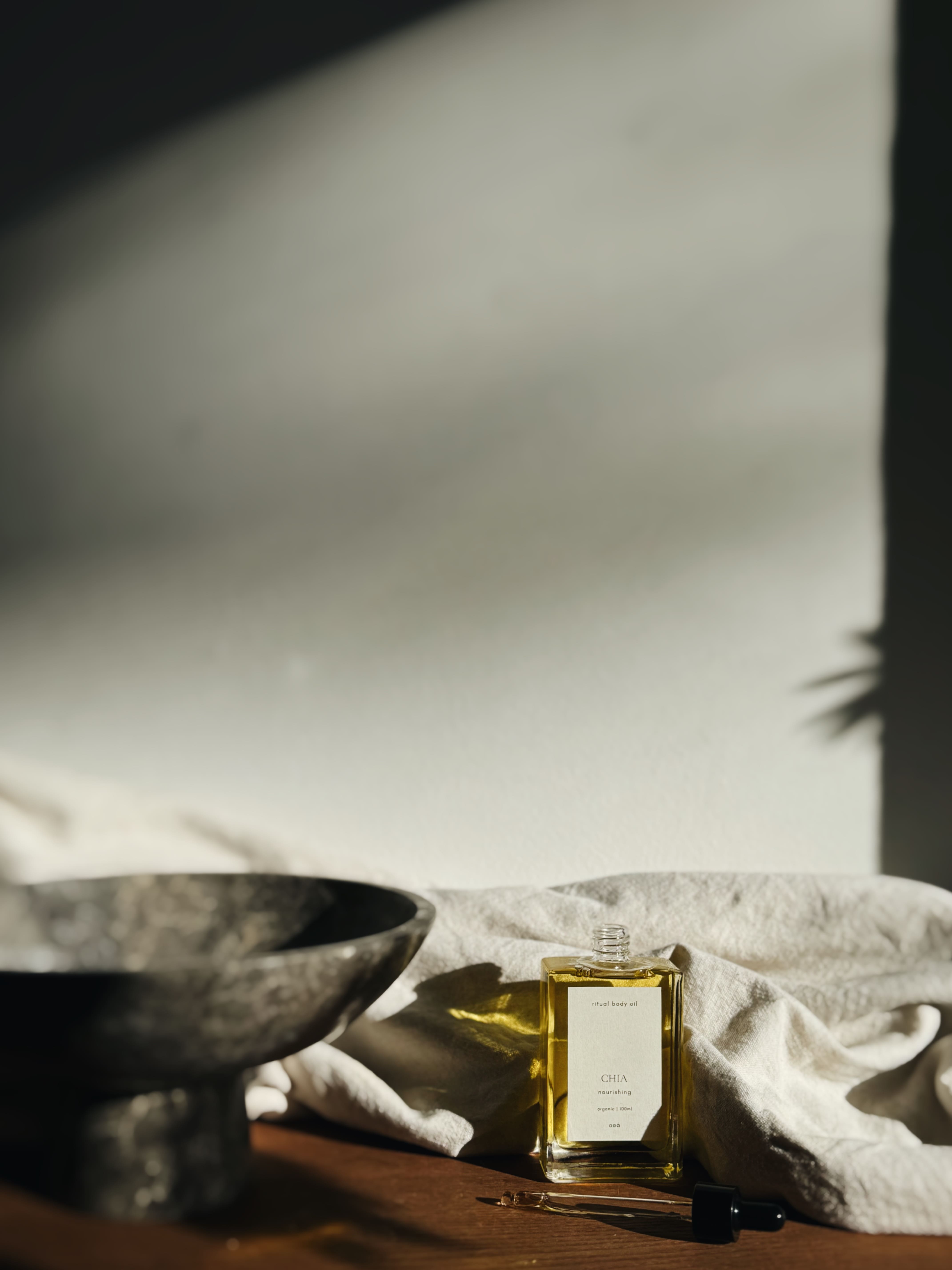 CHIA Ritual Body Oil – Körperöl mit Chia, Pflaumenkern & Vanille