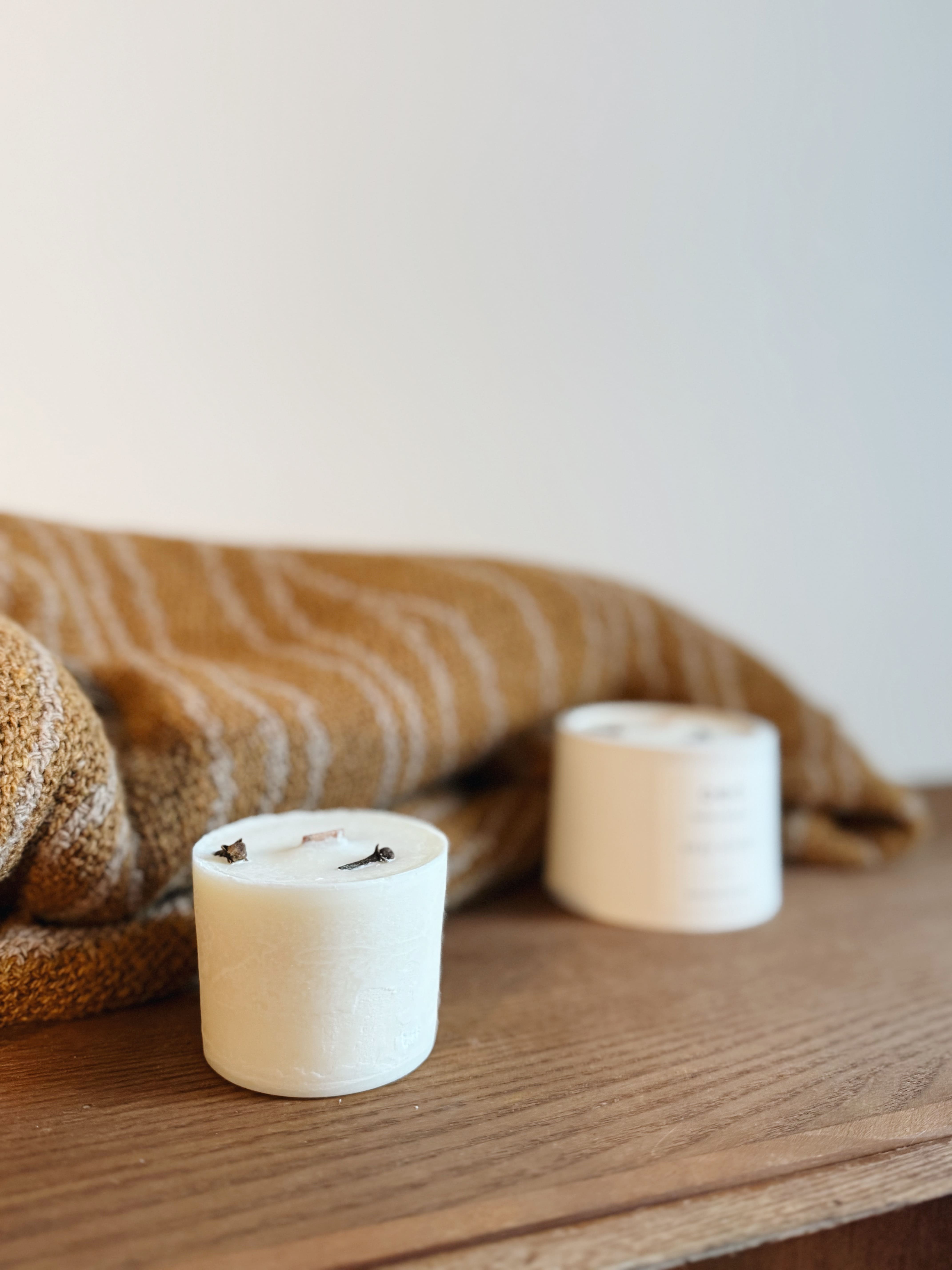 Nachfüllkerze „Cozy Winter“ – Winterduft für dein Betongefäß (125 g)