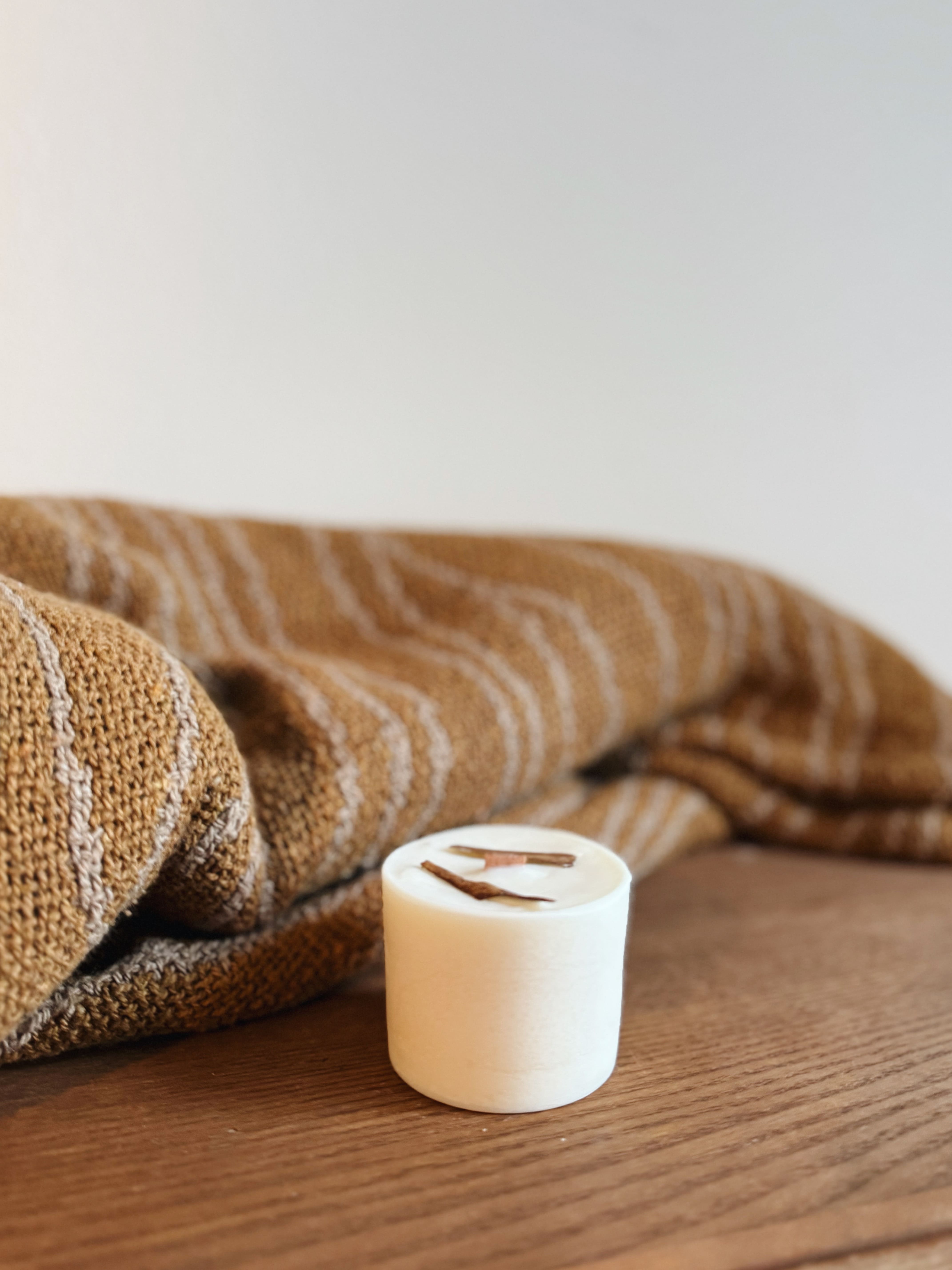 Nachfüllkerze „Chai“ – Warme Gewürznoten für dein Betongefäß (125 g)