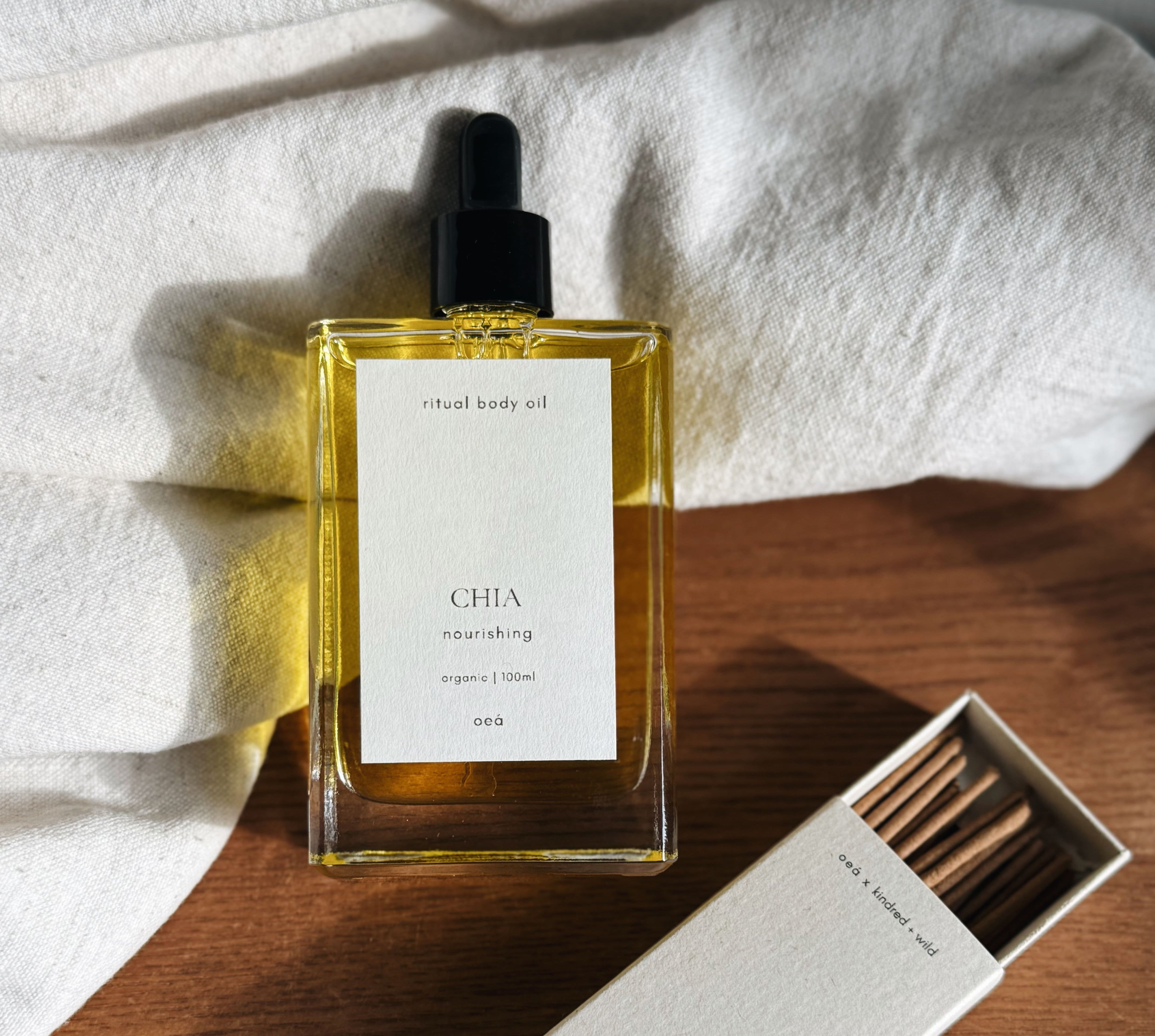 CHIA Ritual Body Oil – Körperöl mit Chia, Pflaumenkern & Vanille