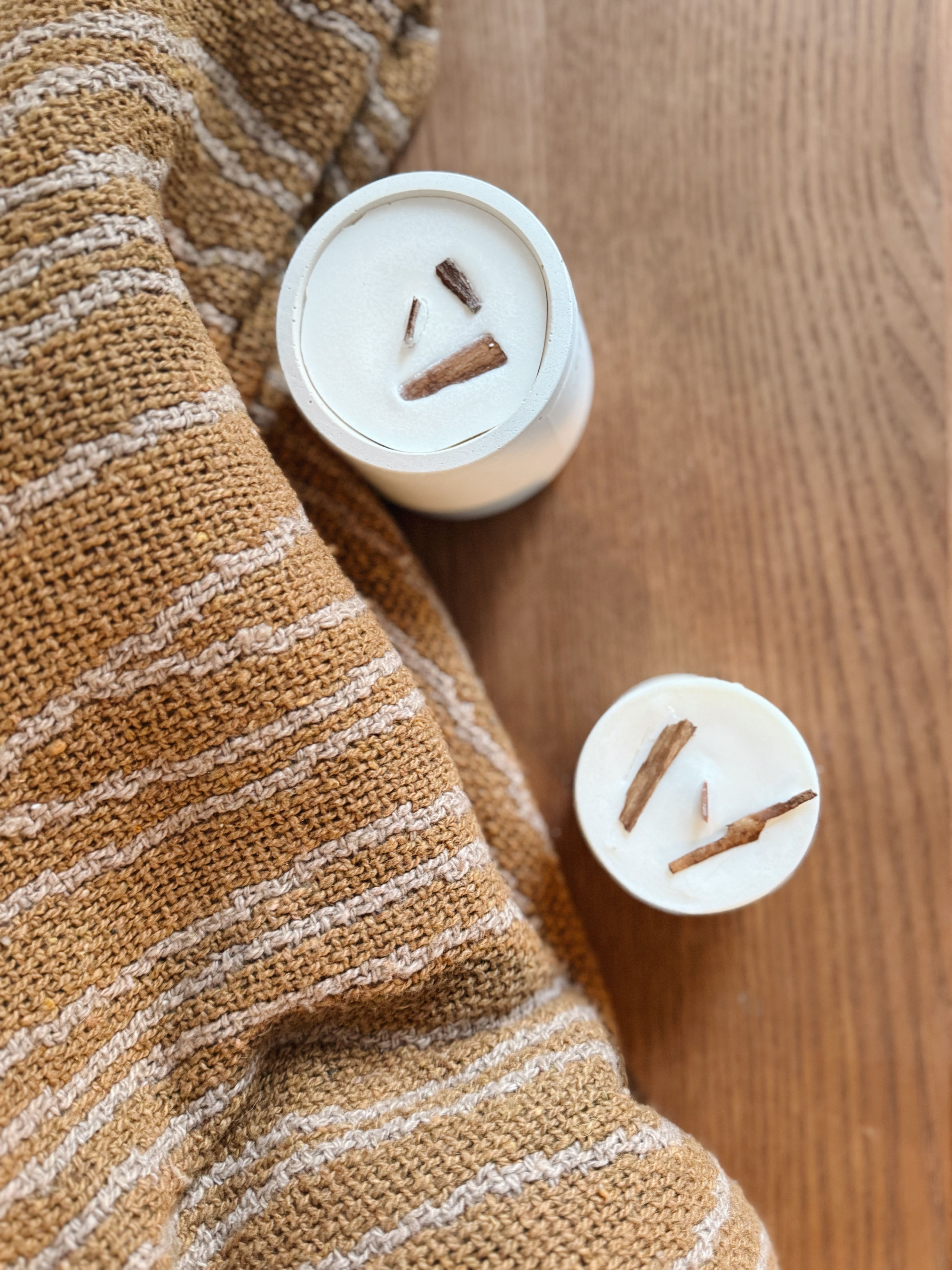 Nachfüllkerze „Chai“ – Warme Gewürznoten für dein Betongefäß (125 g)