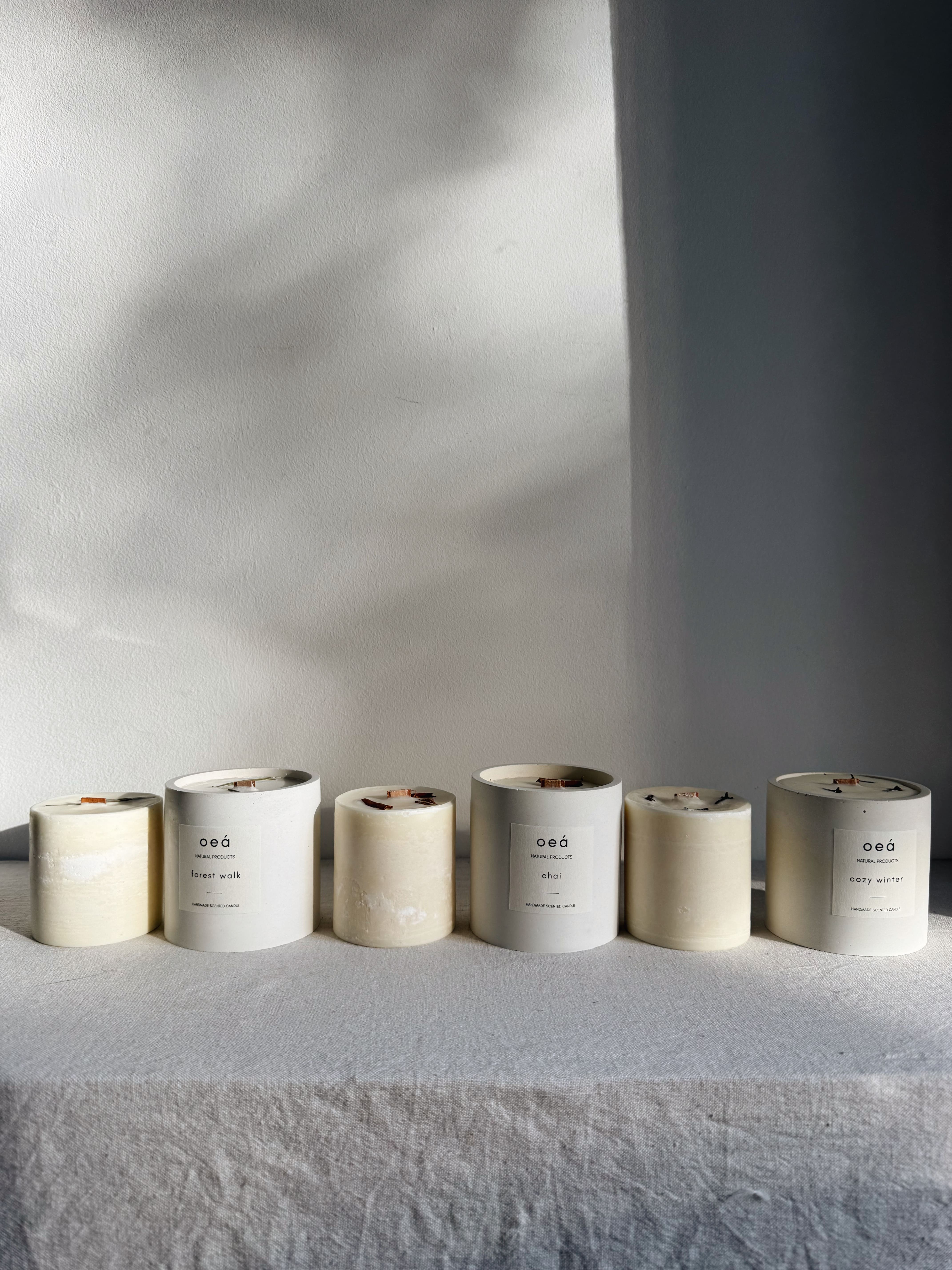 Nachfüllkerze „Chai“ – Warme Gewürznoten für dein Betongefäß (240 g)
