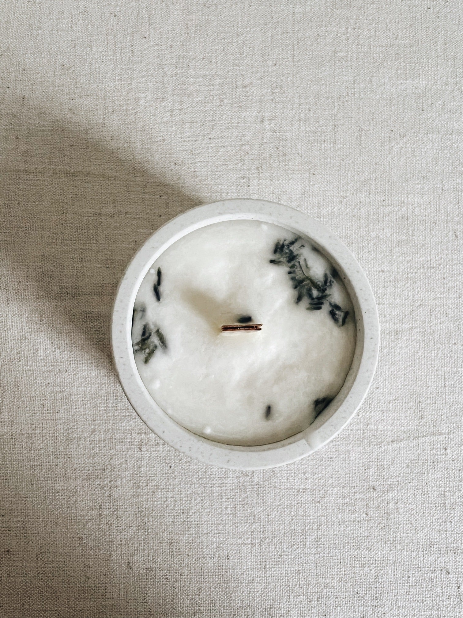 Duftkerze „Lavender“ – mit ätherischem Lavendelöl, Soja- & Rapswachs (125 g)