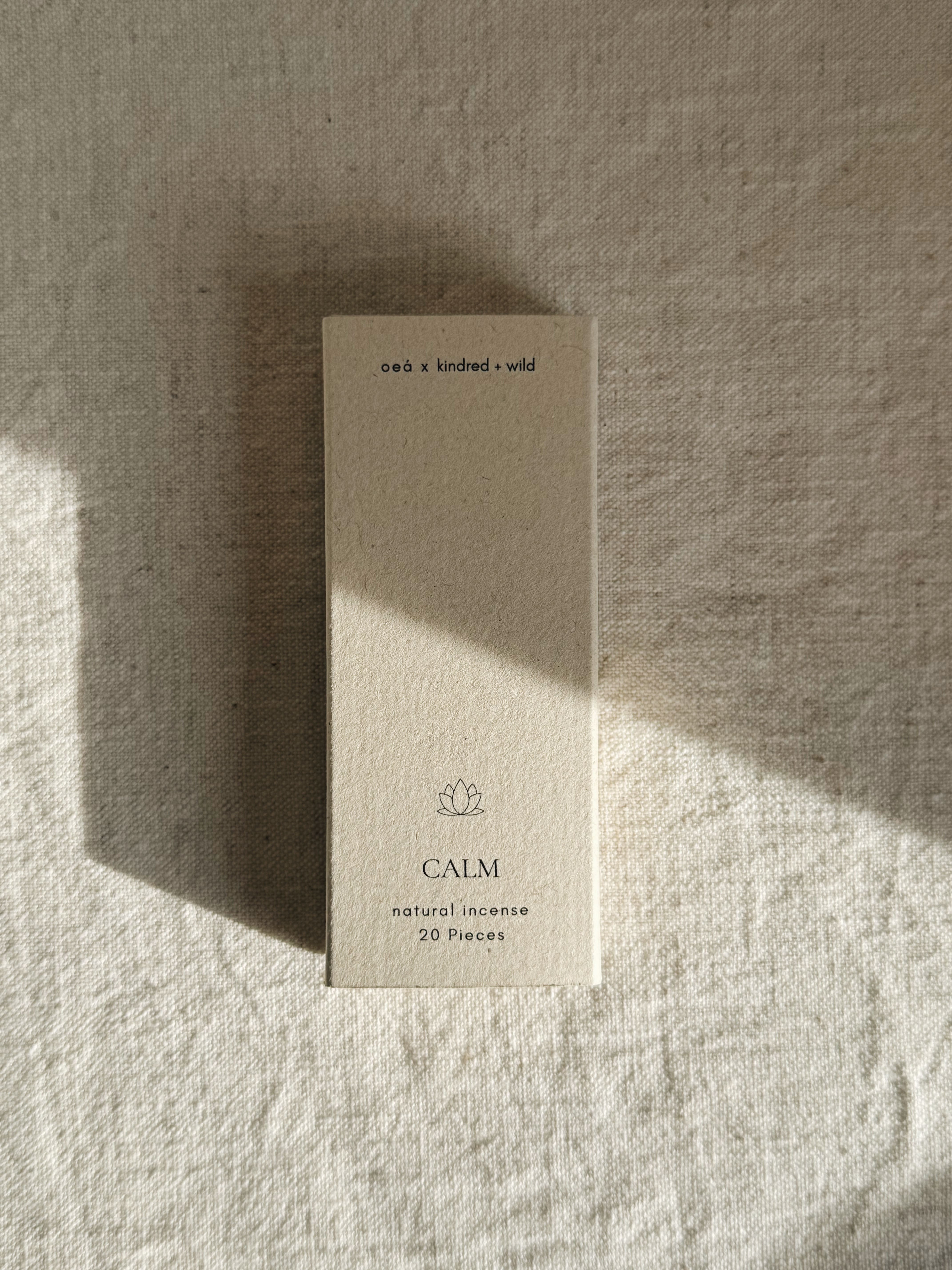 CALM Ritual Incense – Handgefertigte Räucherstäbchen für ruhige Momente