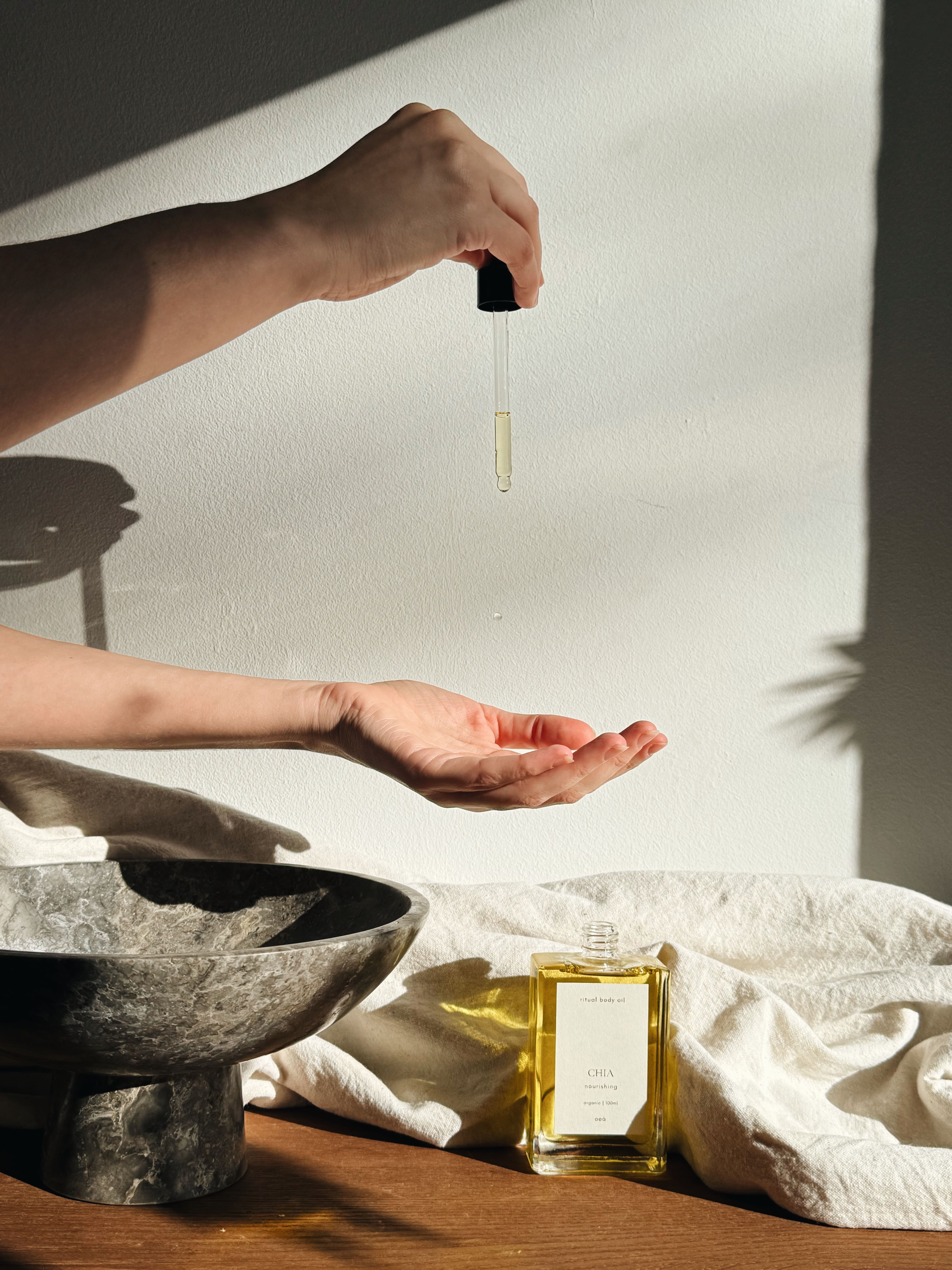CHIA Ritual Body Oil – Körperöl mit Chia, Pflaumenkern & Vanille