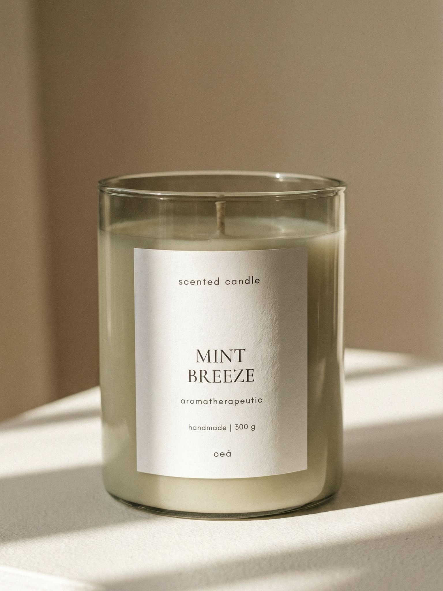 Duftkerze MINT BREEZE  | Eukalyptus trifft Minze (300g)