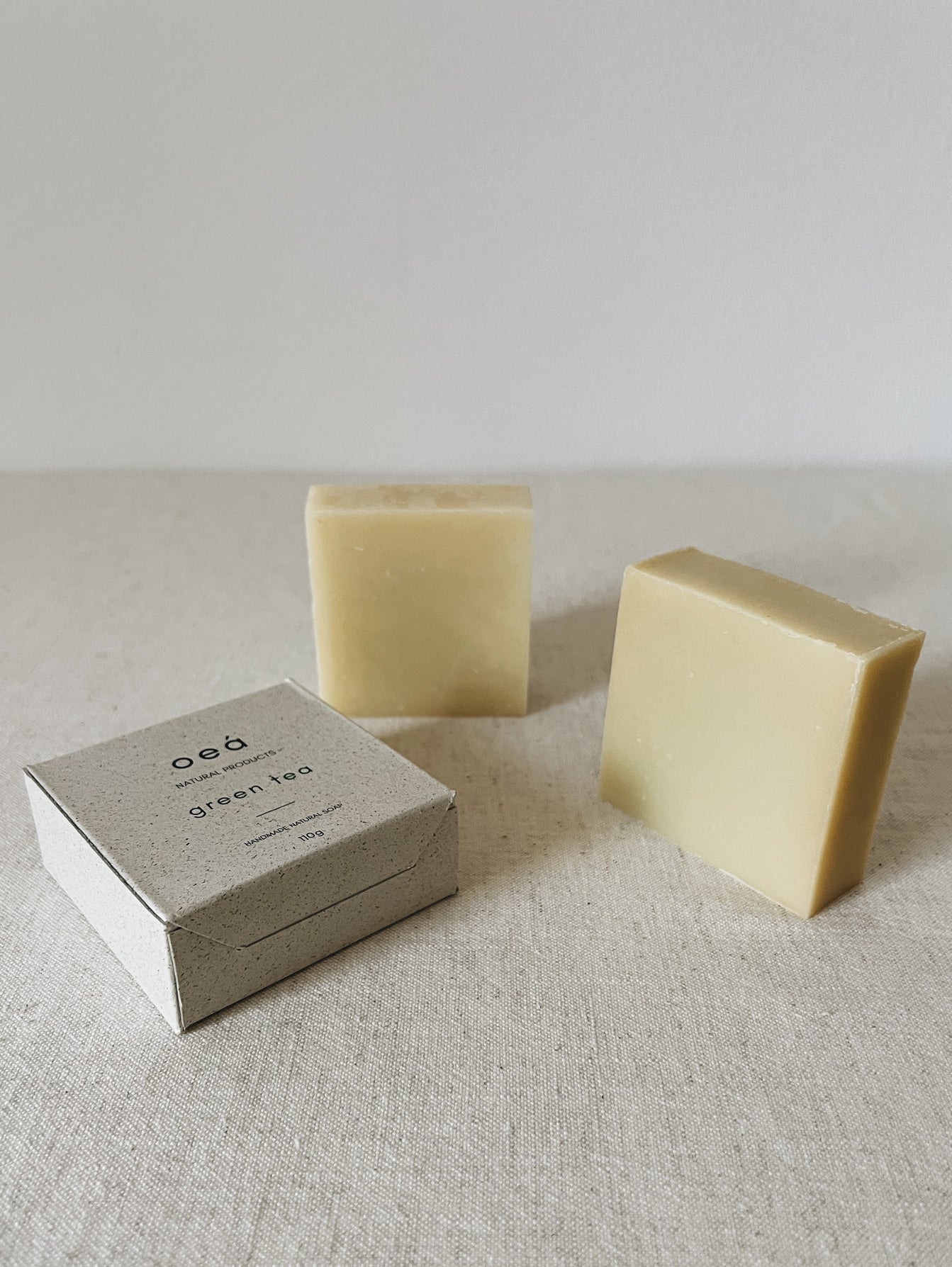 Naturseife „Green Tea“ – mit Grünteehydrolat & Lemongras