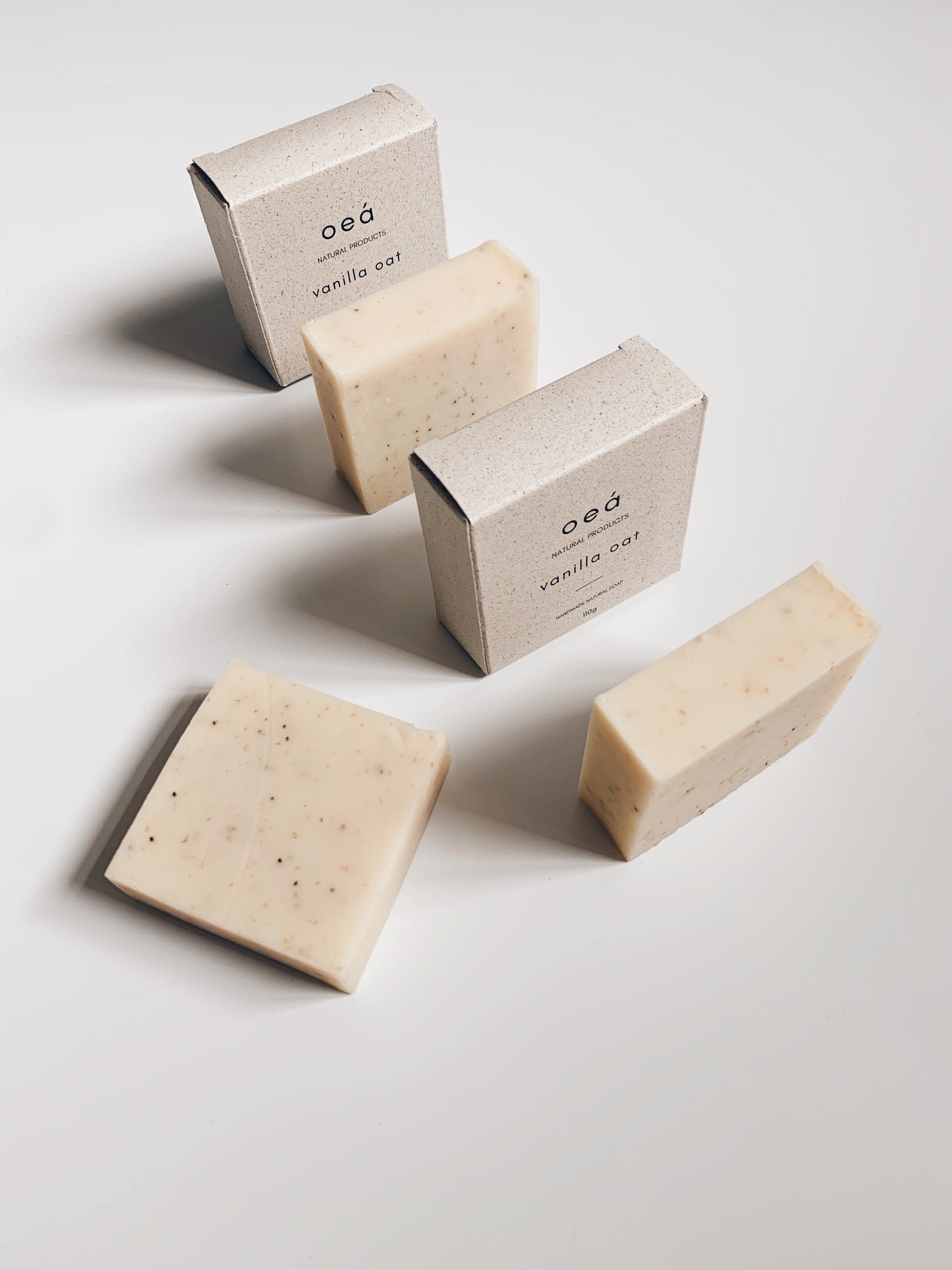 Naturseife „Vanilla Oat“ – mit Hafer & Vanille